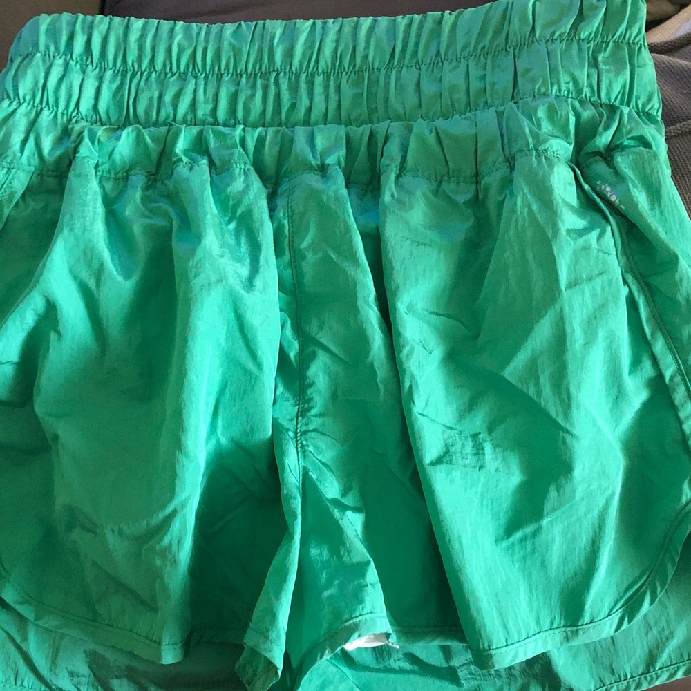 Vibrant Teal Women's Athletic Shorts free people movement size lg